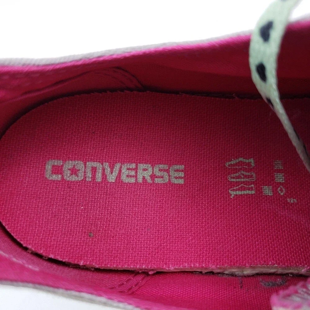 Converse All Star Double Tongue Girls Sz 5Y Womens Sz 6.5 Gray Low Shoes